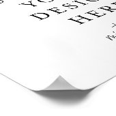 Poster 8x10 - Paysage (Coin)