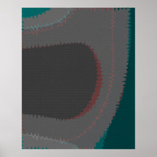 Poster 906 Le Monde Est Abstrait