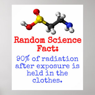 Poster 90% De Radiation - Science