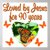 POSTER 90E ANNIVERSAIRE DE BUTTERFLY (Devant)