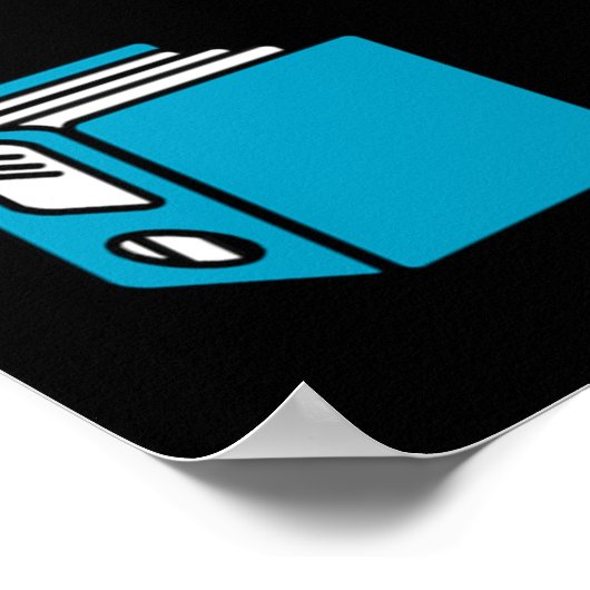 Poster 90s Retro Tech and Web Icon Pattern (Coin)