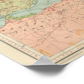 Poster 910 Lignes de communication, Europe centrale (Coin)