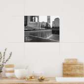 Poster 911 Memorial NYC 24x18 BW4 (Cuisine)