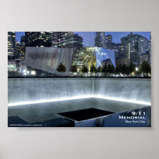 Poster 911 Mémorial NYC Imprimer 6x4