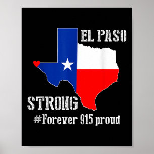 Poster 915 Fier El Paso Chemise forte