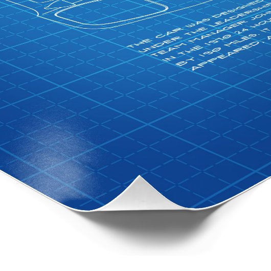 Poster 917 Daytona Plan (Coin)