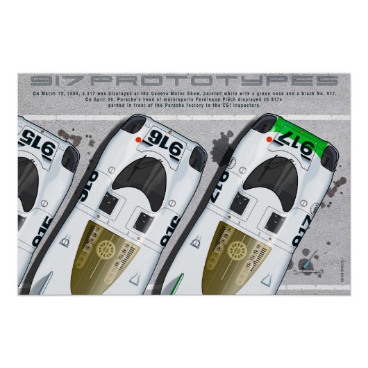 Poster 917 First of Prototypes (Devant)