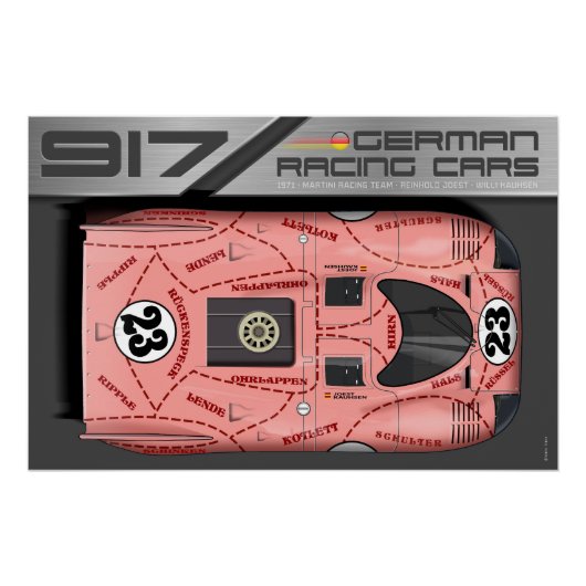 Poster 917 No.23 Pink Pig (Devant)