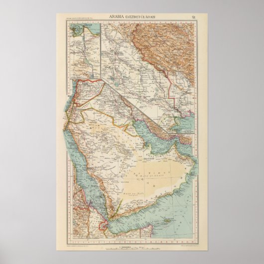 Poster 91 Arabie (Devant)