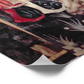 Poster 930 Le Concert, Tapisserie d'Arras, 1420 (Coin)