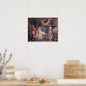 Poster 930 Le Concert, Tapisserie d'Arras, 1420 (Cuisine)