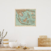 Poster 9596 Indocina, Siam, Arcipelago Malese (Cuisine)