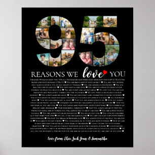 Poster 95 Raisons pour lesquelles nous vous aimons Photo 