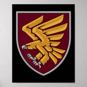 Poster 95e brigade aérienne d'assaut (Ukraine) V2 milice