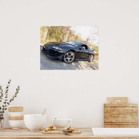 Poster 97 Mitsubishi Eclipse (Cuisine)