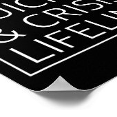 Poster 988 - Crise de sensibilisation au suicide Ligne de (Coin)