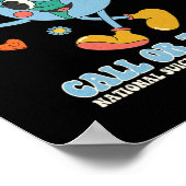 Poster 988 Prévention du suicide Restez demain Besoin de  (Coin)