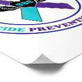 Poster 988 Sensibilisation à la prévention du suicide Sem (Coin)