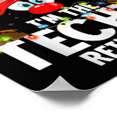 Poster 99 Matching Christmas Reindeer - I'm The Techie -  (Coin)