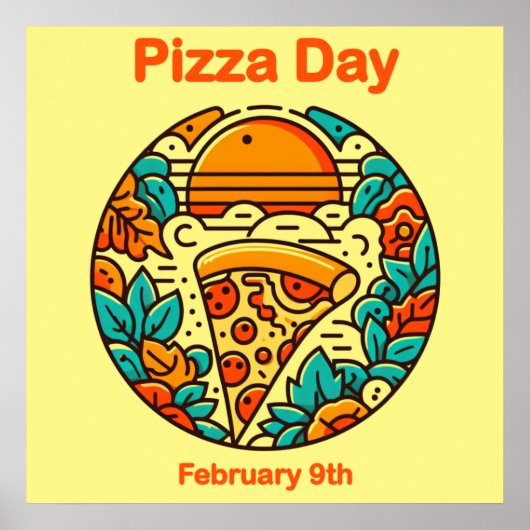 Poster 9 février - Pizza Day (Devant)