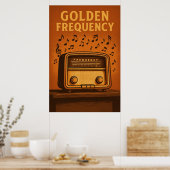 Poster 9, Golden Frequency, Vintage (Cuisine)