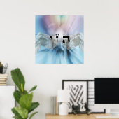 Poster 9 Influences angéliques - 72 Noms de Dieu (Bureau à domicile)