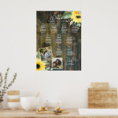 Poster 9 Table SUSPENDANCE Rustique EN Bois SIÈGE PHOTO (Cuisine)