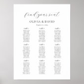 Poster 9 Tableaux Simple Nos favoris Tableaux de sièges (Devant)