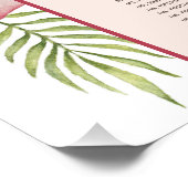 Poster 9 Tableaux Tropical Hawaii Floral Arch Graphique d (Coin)