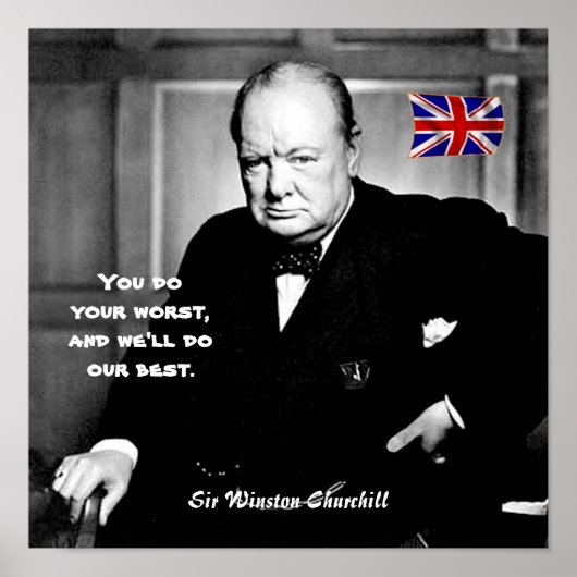 Poster #9 - "Tu fais ton pire..." (Devant)