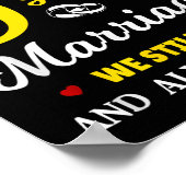 Poster 9e année anniversaire de Mariage (Coin)