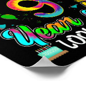 Poster 9e anniversaire Awesome 9 ans il ressemble (Coin)