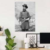 Poster 9e officier du Massachusetts, années 1860 (Bureau à domicile)