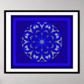 Poster A05 Celtic Knot Kaleidoscopic - Irish Blessing.6 (Devant)