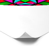 Poster A05 Mandala en verre tendu.2 (Coin)