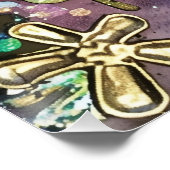 Poster *~* A100 Boho Gypsy Danseuse Tambourine (Coin)