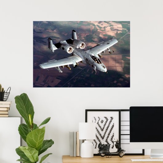 Poster A10 Thunderbolt II (Bureau à domicile)