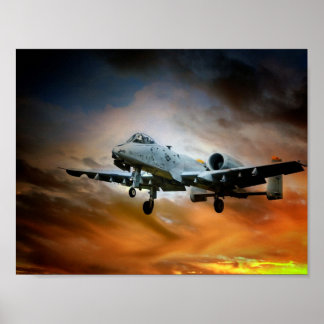 Poster A10 Thunderbolt II