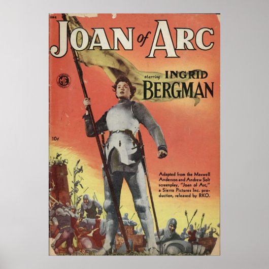 Poster A1 Comics 021 Joan Of Arc nn (Devant)