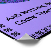 Poster A37 Celtic Knot Kaleidoscopic Mandala.6 (Coin)