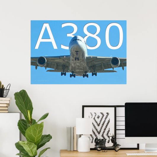POSTER A380 (Bureau à domicile)