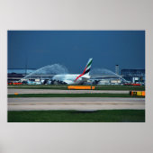 Poster A380 Manchester (Devant)