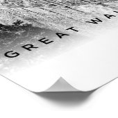 Poster A3 Coordination De La Grande Muraille De Chine (Coin)