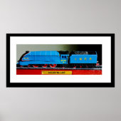 Poster a4 mallard LNER (Devant)