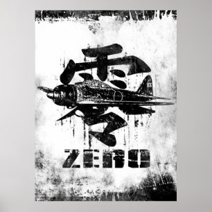 Poster A6M zéro