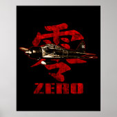 Poster A6M zéro (Devant)