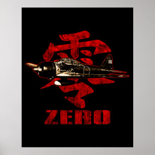 Poster A6M zéro