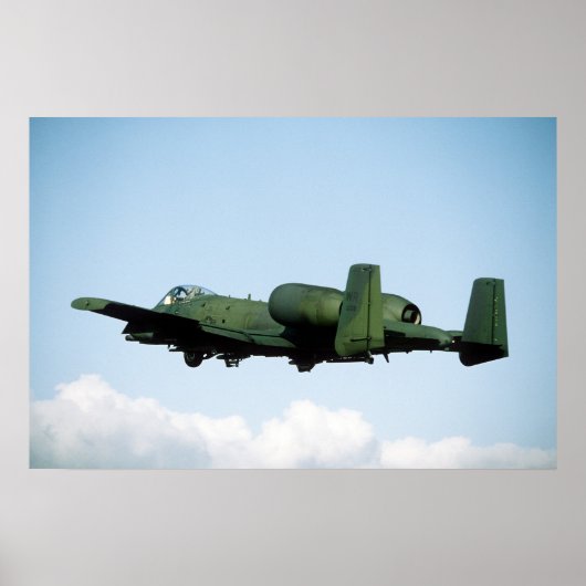 Poster A-10 coup de foudre II (Devant)