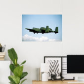 Poster A-10 coup de foudre II (Bureau à domicile)