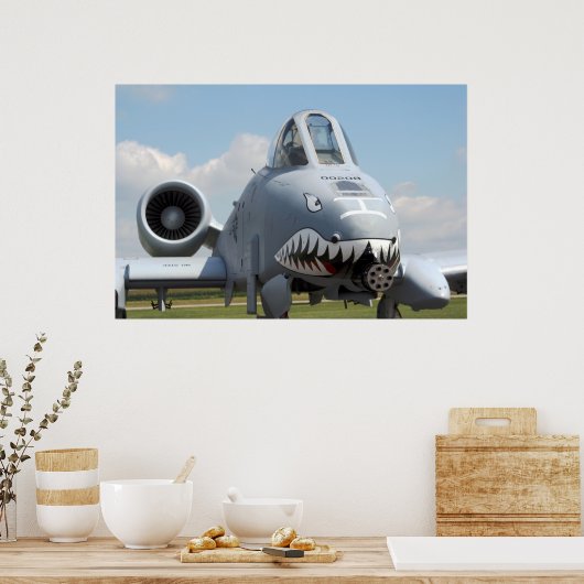 Poster A-10 Thunderbolt II (Cuisine)